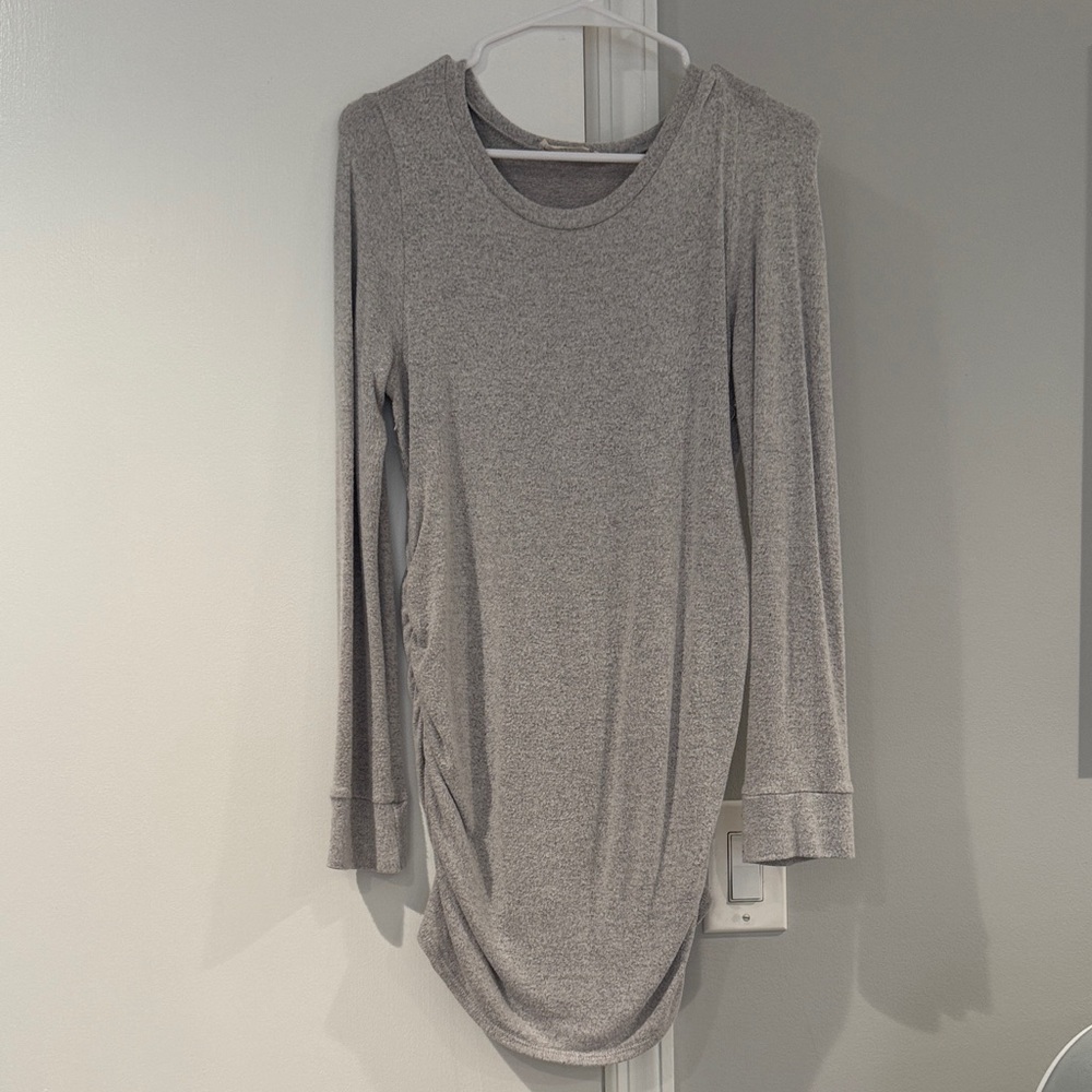 Light Gray Long Sleeve Tee